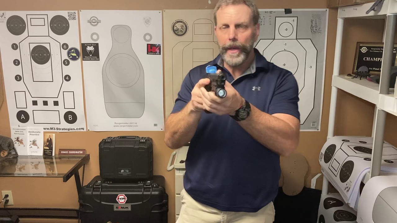 RED DOT SIGHTS: Target focus and high tech tape
