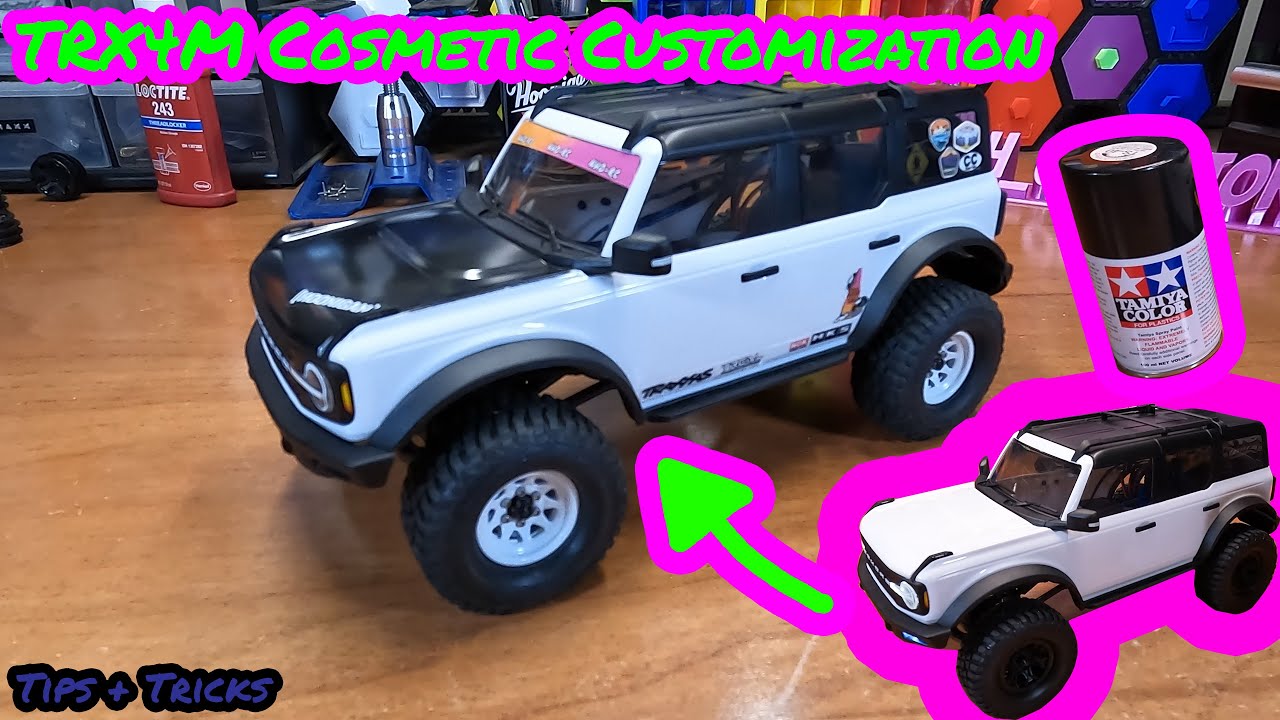 How To: Customize your TRX4M (Including Painting it!)