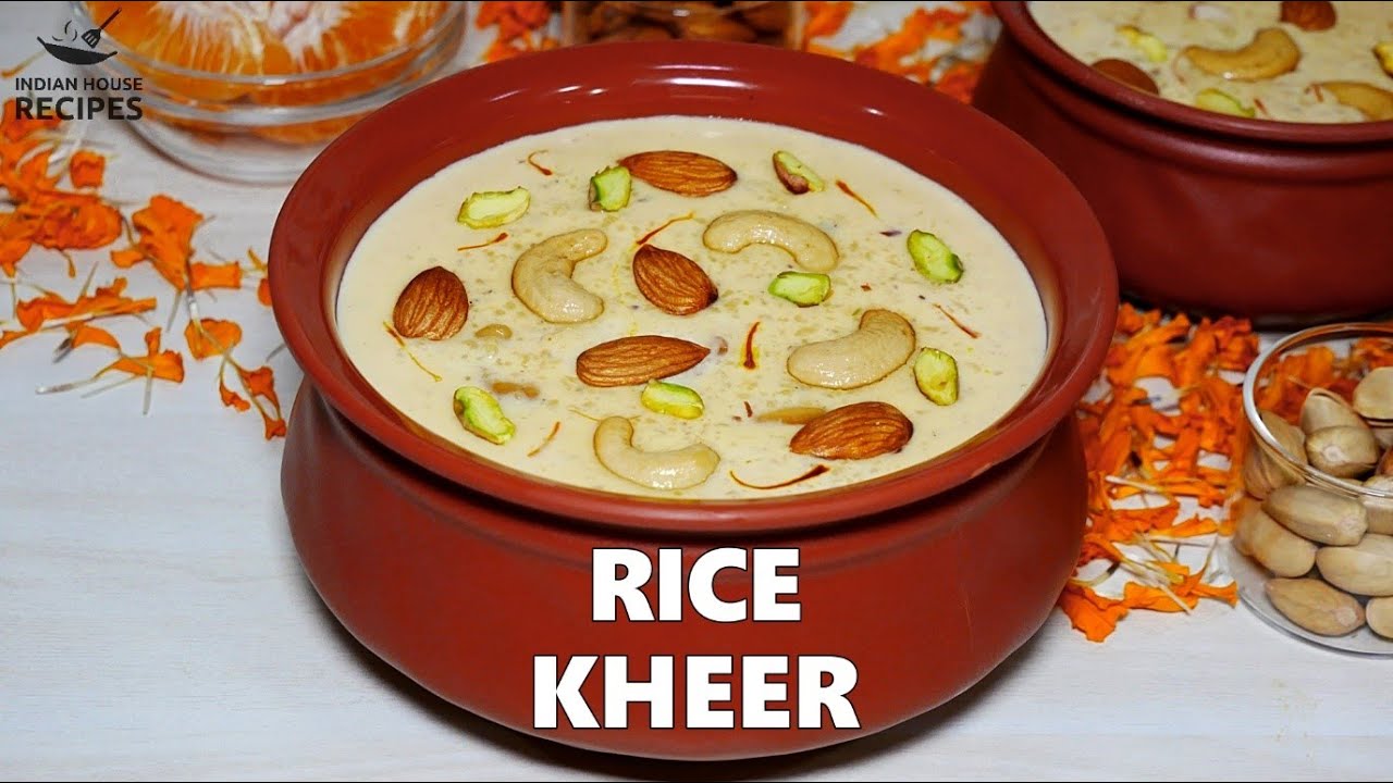 RICE KHEER | चावल की खीर | RICE PAYASAM | EASY RICE KHEER RECIPE | RICE PUDDING