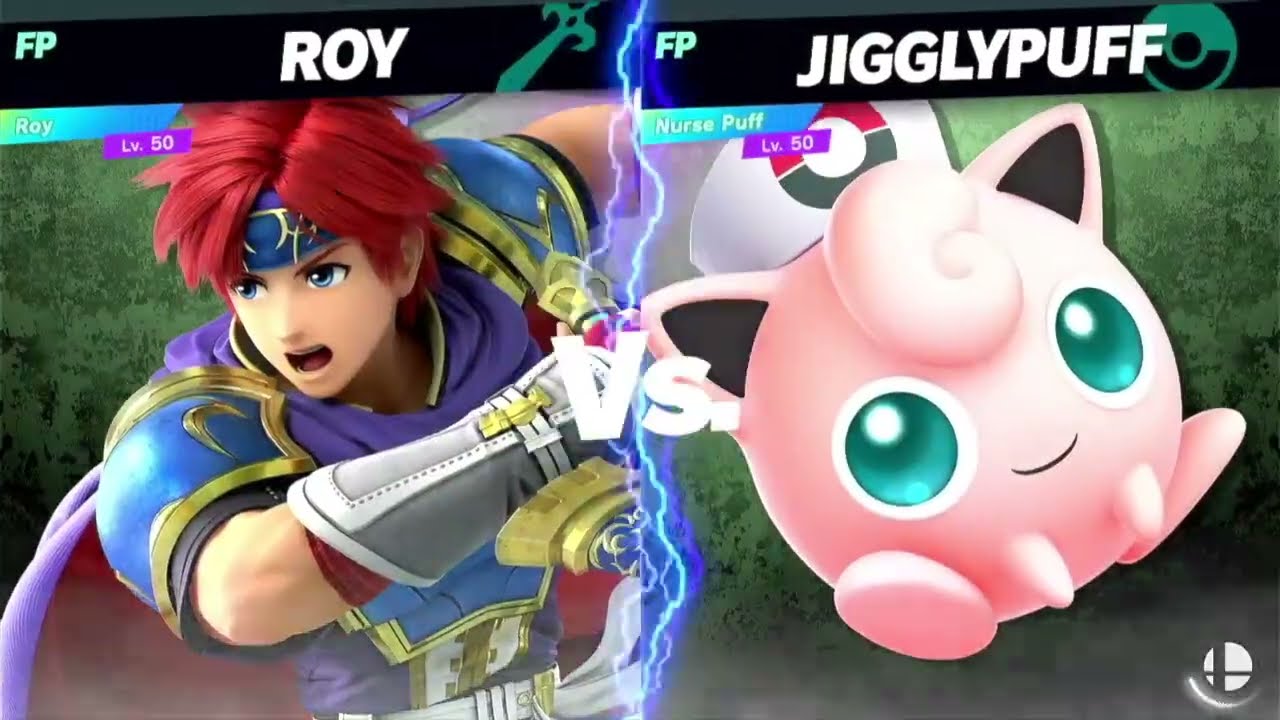 Super Smash Bros Ultimate Amiibo Fights 3pm Poll Roy vs Nurse Puff