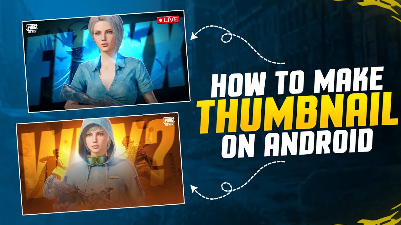 How To Make PUBG/BGMI Thumbnail😱 | BGMI/PUBG Thumbnail Tutorial On Android