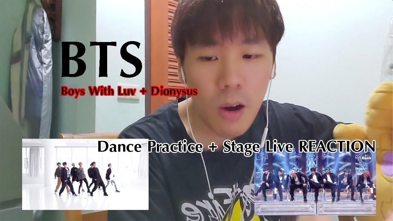 BTS - Boys With Luv + Dionysus Dance Reaction [TH Fanboy] โคตรเท่เลยยยยยย TT