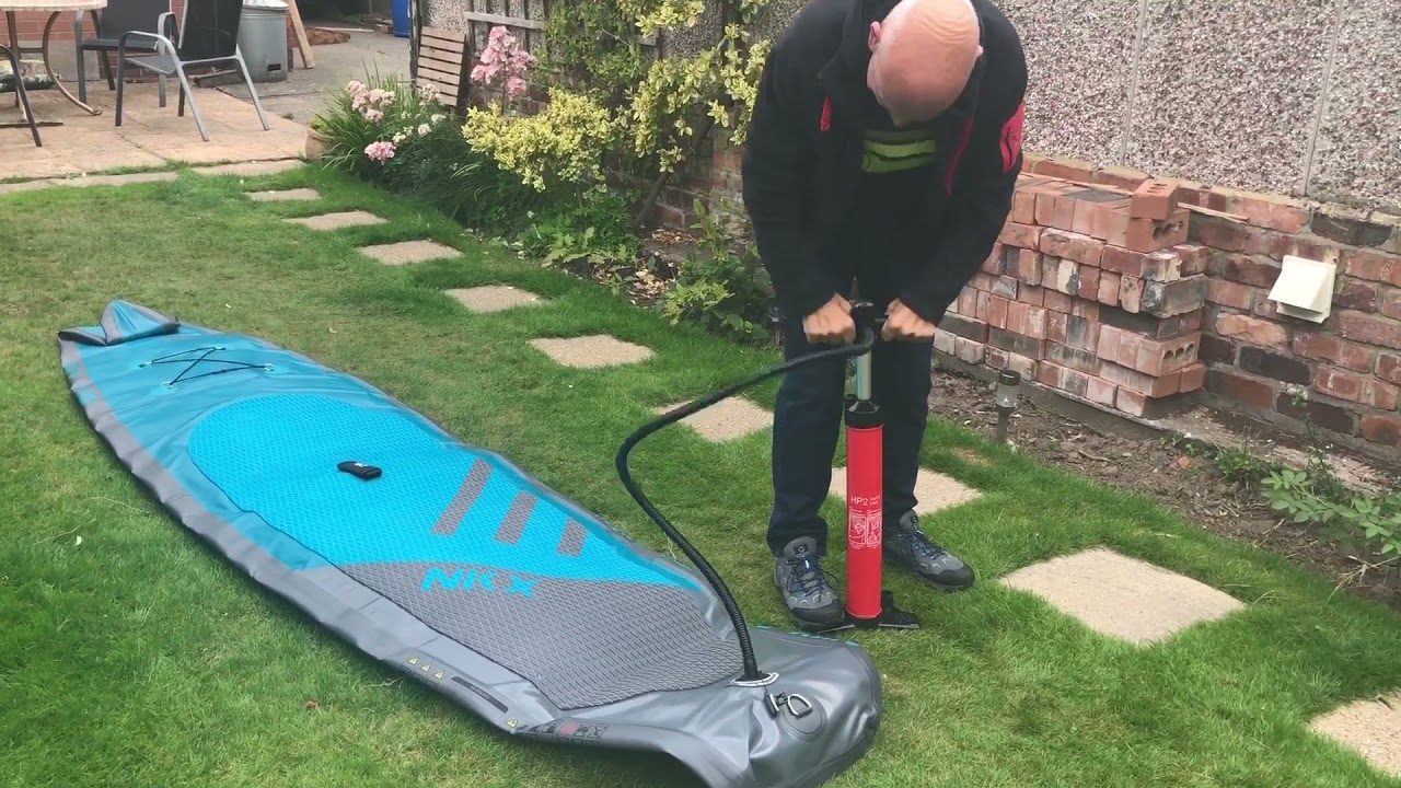 Unbox and short test of NKX Flash paddle board