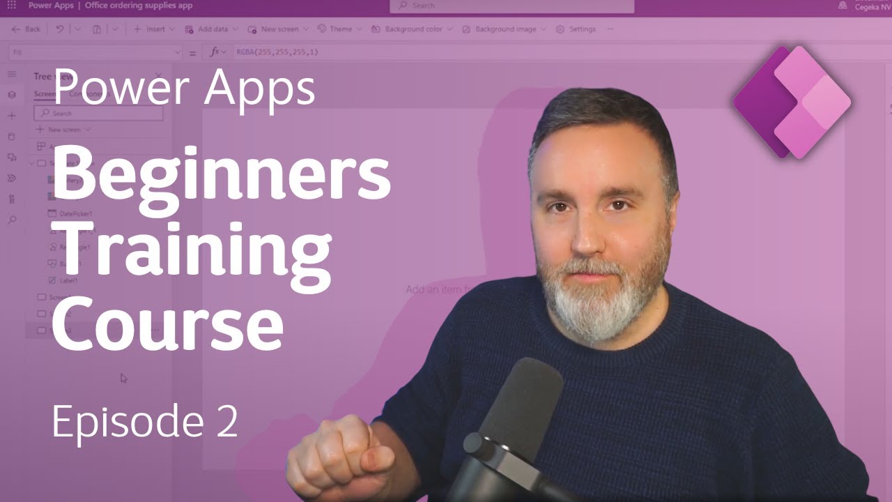 Данные, галереи и фильтры SharePoint | КАК использовать Microsoft POWER APPS (2024)