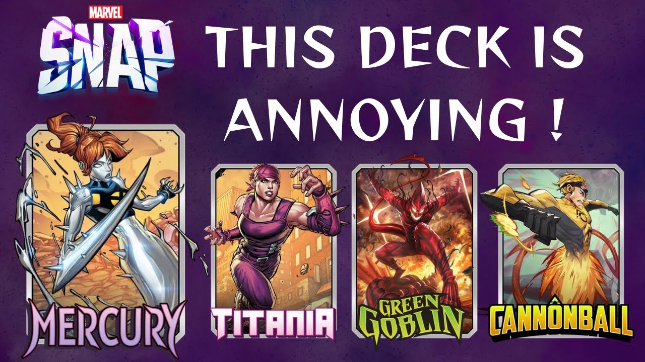 They Can’t Escape – Junk Deck with Mercury Control! | Marvel Snap Replay