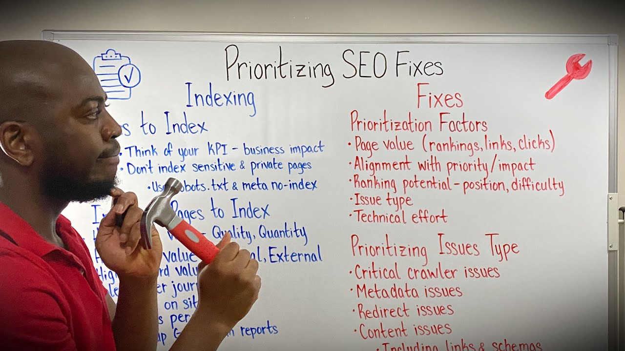 Prioritizing Technical SEO Fixes &mdash; Whiteboard Friday