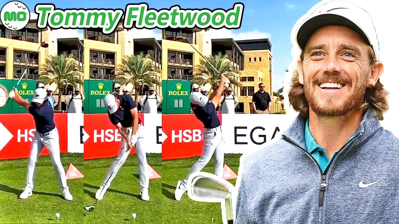 Tommy Fleetwood トミー・フリートウッド イングランドの男子ゴルフ スローモーションスイング!!!