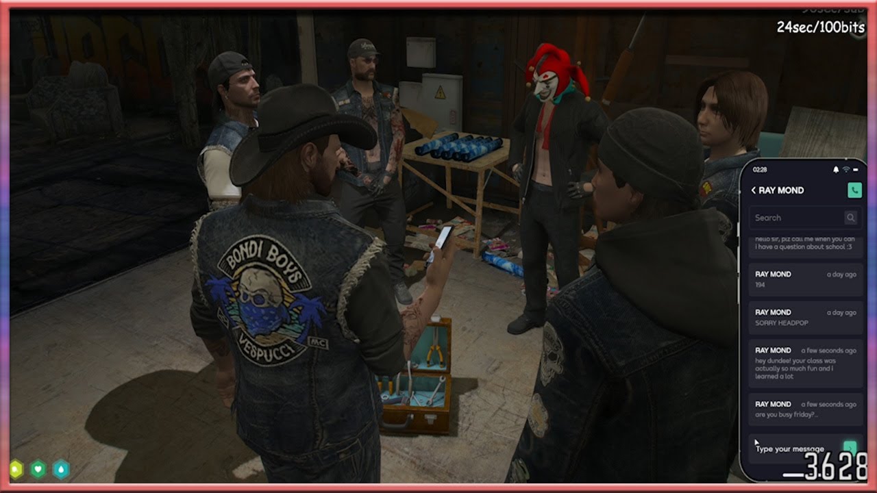 Ray Mond asks Dundee to prom and tell ChatterBox about it - GTA V RP NoPixel 4.0