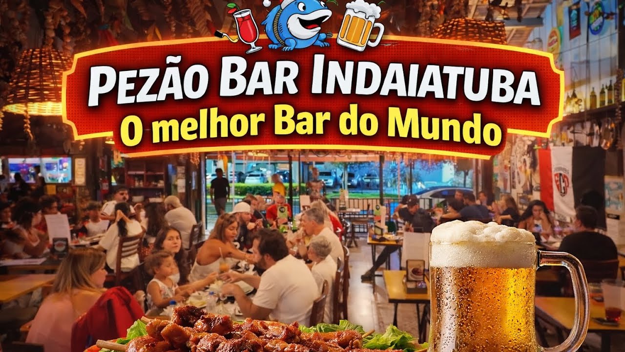 Hoje fomos jantar no Pezão Bar de Indaiatuba!