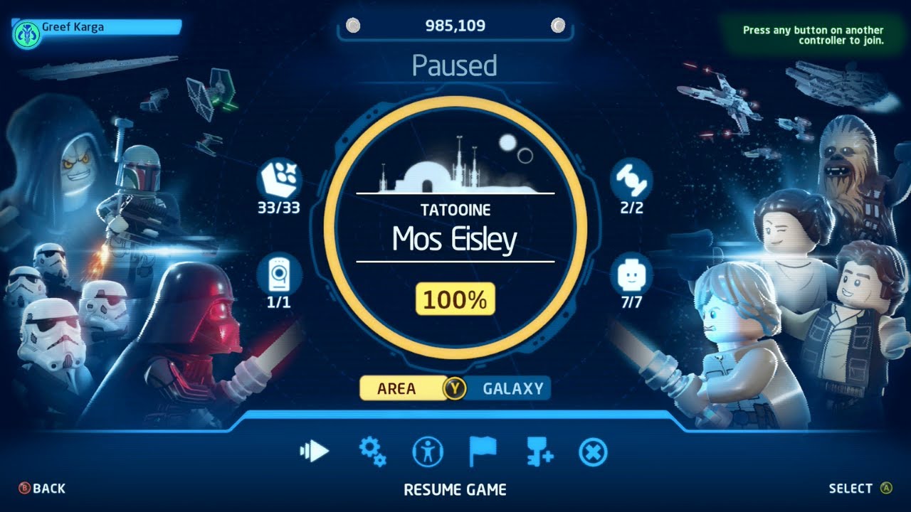 LEGO Star Wars The Skywalker Saga Mos Eisley 100% Guide (All Collectibles)