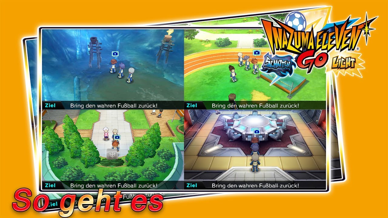 Inazuma Eleven GO: Licht/Schatten: Alle Fotos Alphabetisch, So geht es!
