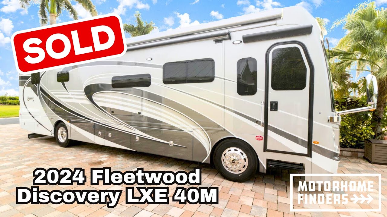 SOLD - 2024 Fleetwood Discovery LXE 40M    |    www MotorHomeFinders com