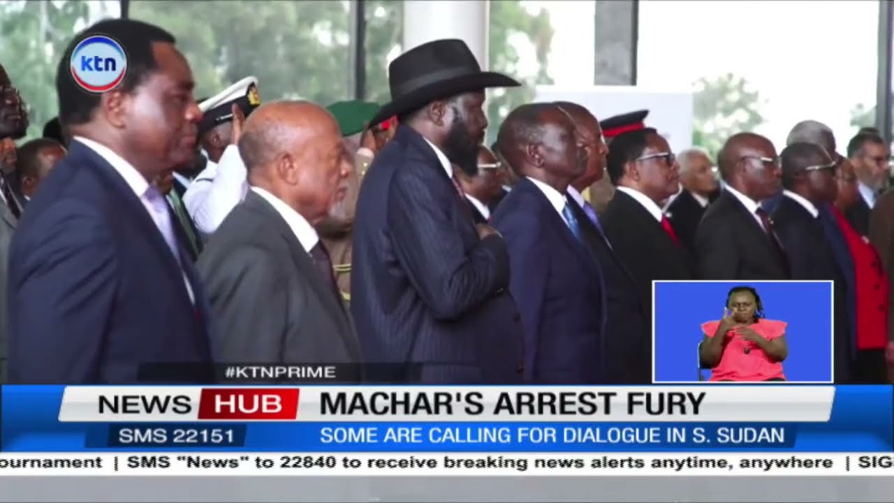 World leaders want South Sudan Vice President Riek Machar released
