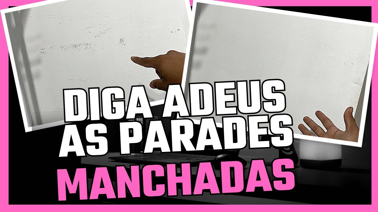 COMO LIMPAR PAREDE BRANCA EM POUCOS PASSOS