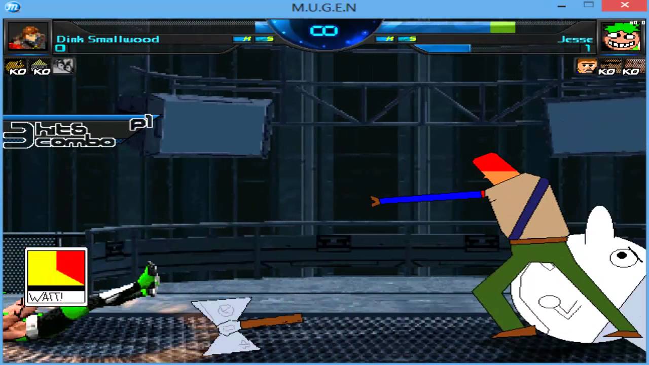 MUGEN - Most Mysterious team vs The None team