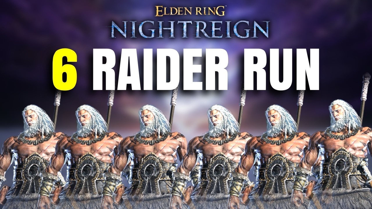 6 Players, 1 Expedition! Seamless Co-op Modded Run | Elden Ring Nightreign