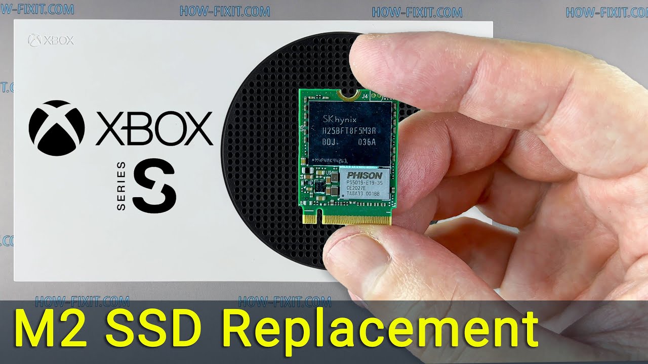 Замена внутреннего SSD-накопителя M2 для Xbox Series S