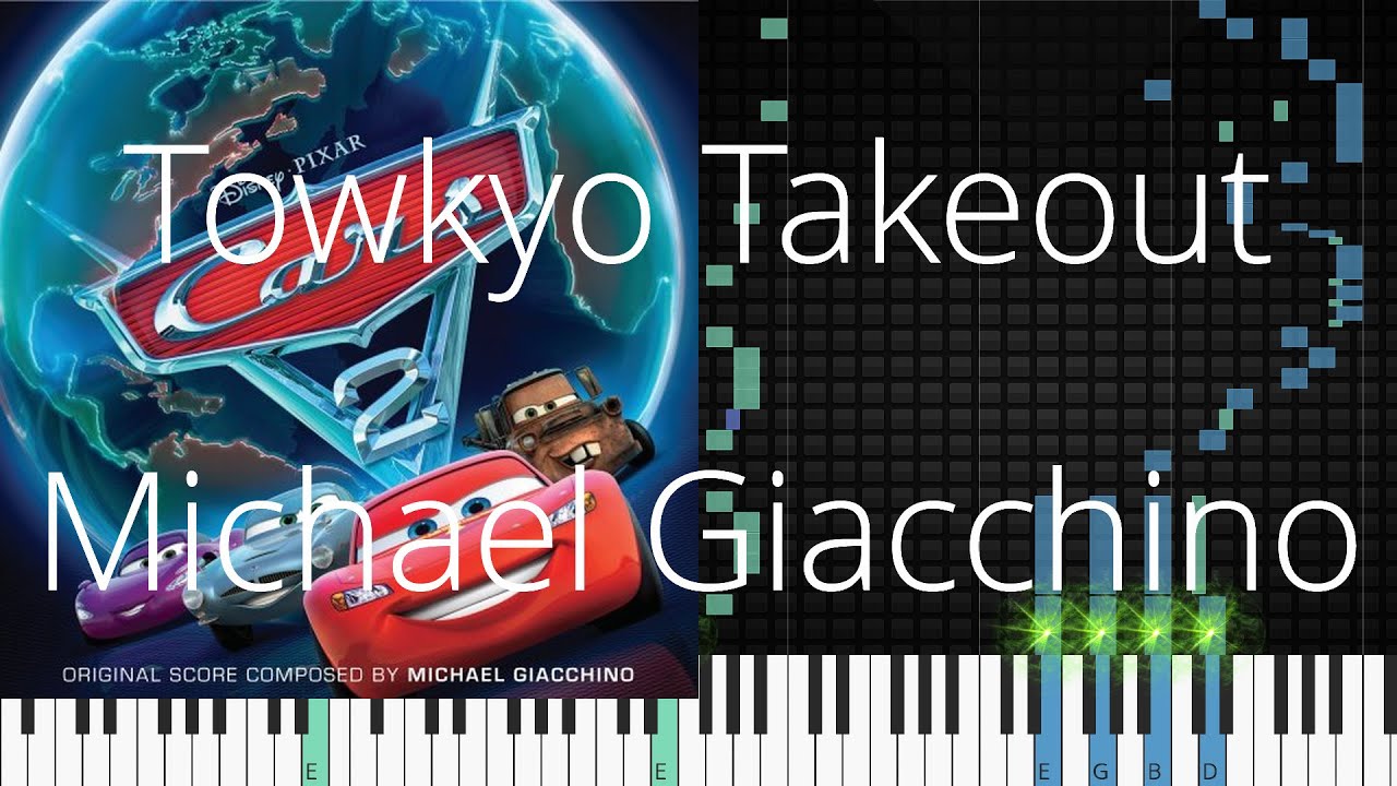 🎹 Towkyo Takeout, Michael Giacchino, Synthesia Piano Tutorial