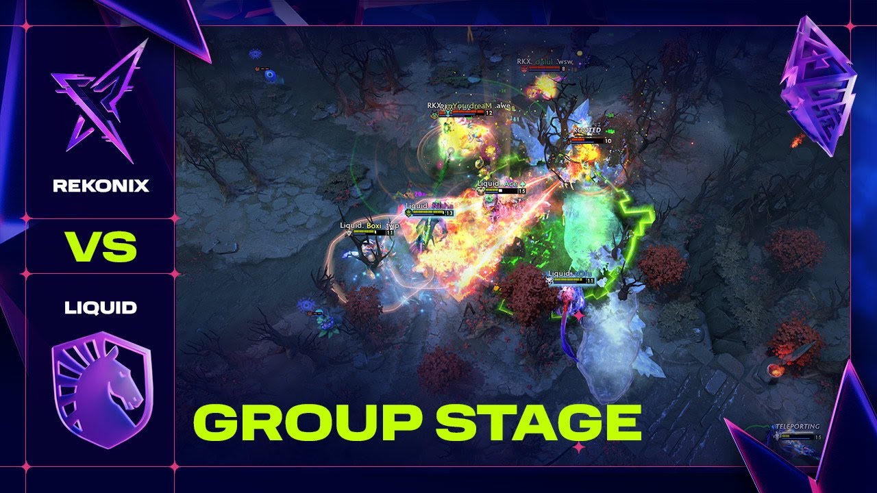 REKONIX vs LIQUID - Official Highlights - BLAST Slam VI Dota 2