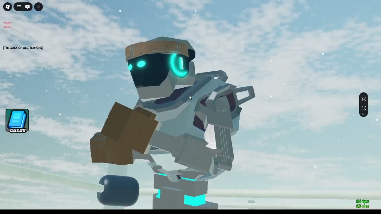 A Roblox PvP game: Untitled Robot Boxing.