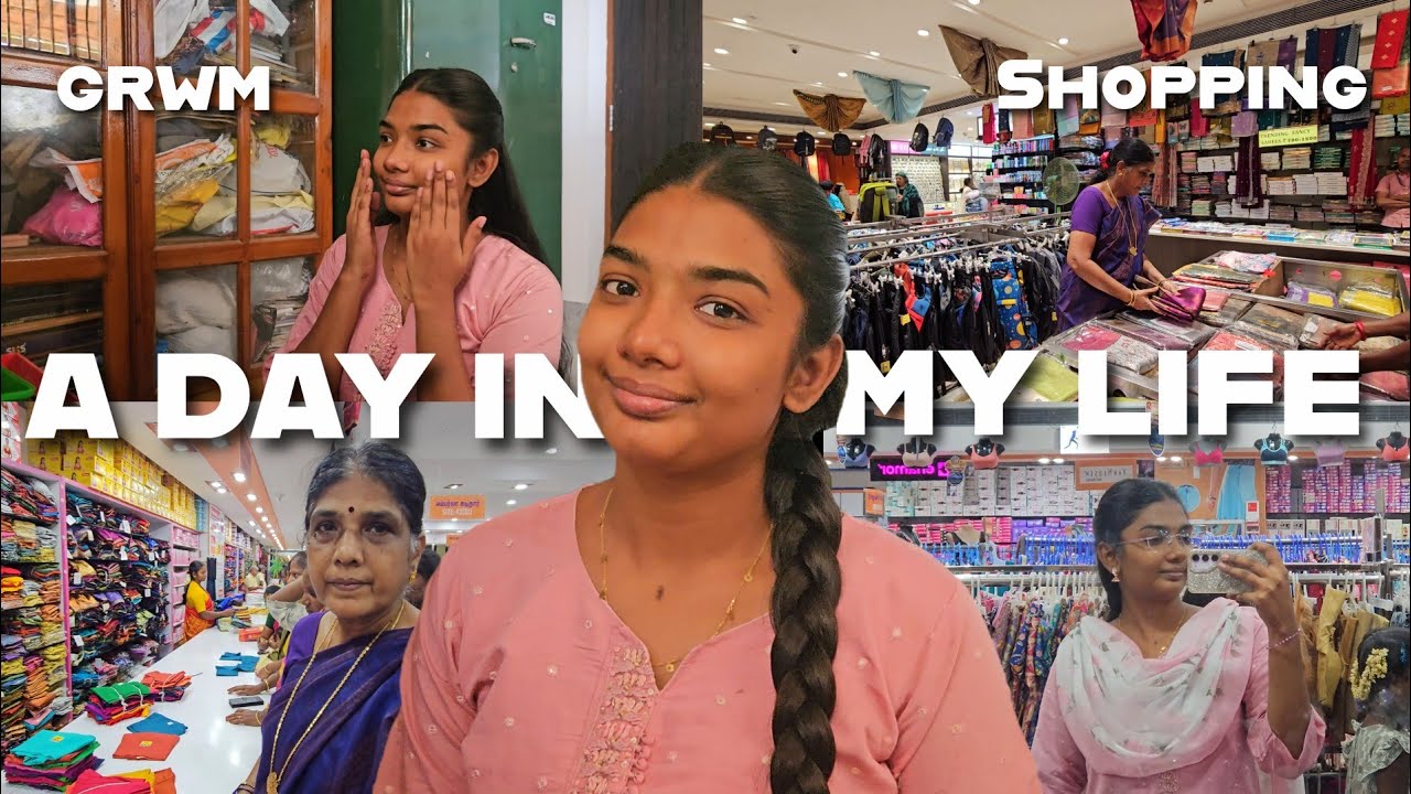 SHOPPING VLOG🎀✨️ Trichy NSB Road Cute Finds + Yummy Food + Memories