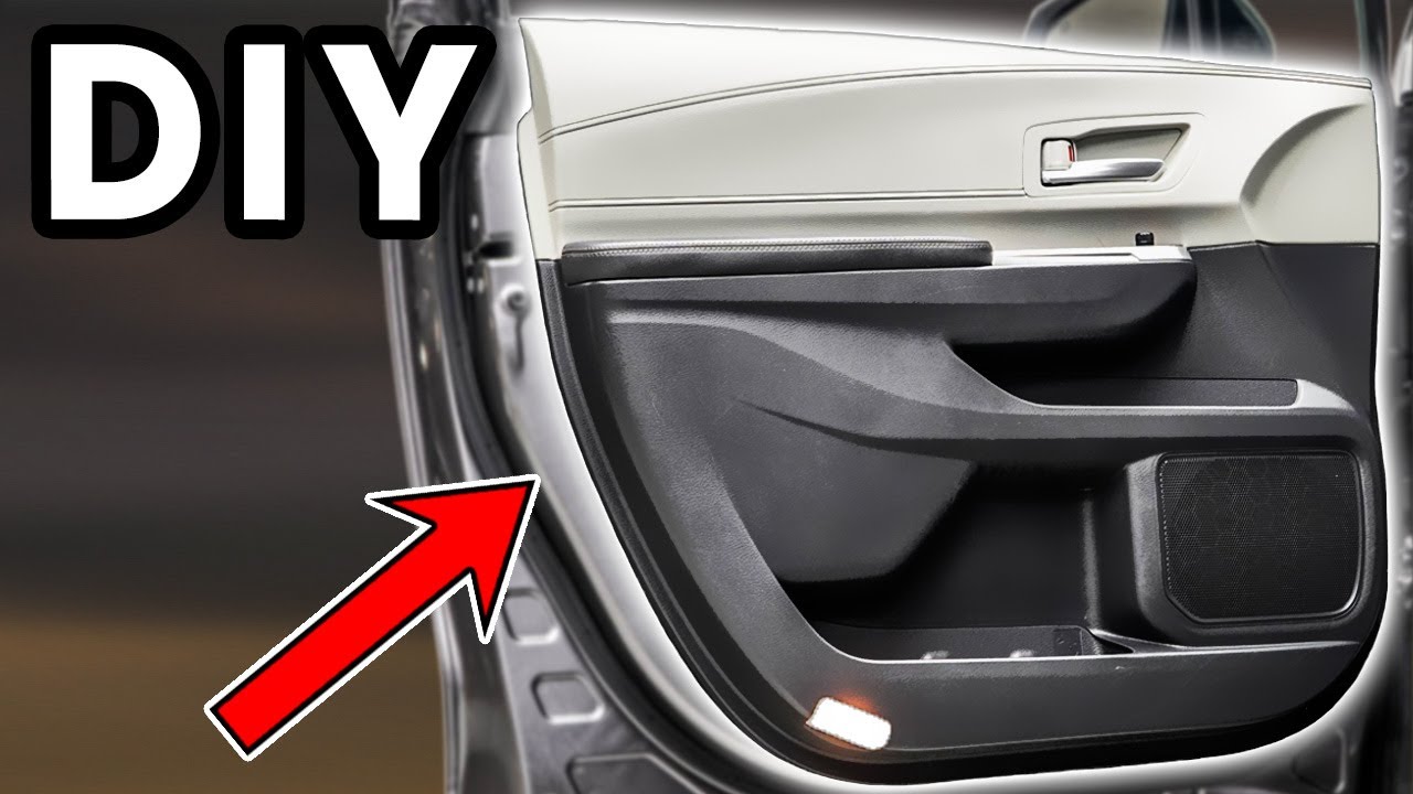 Снятие передней дверной панели Toyota Sienna 2021–2025 своими руками | Как снять дверные панели T...
