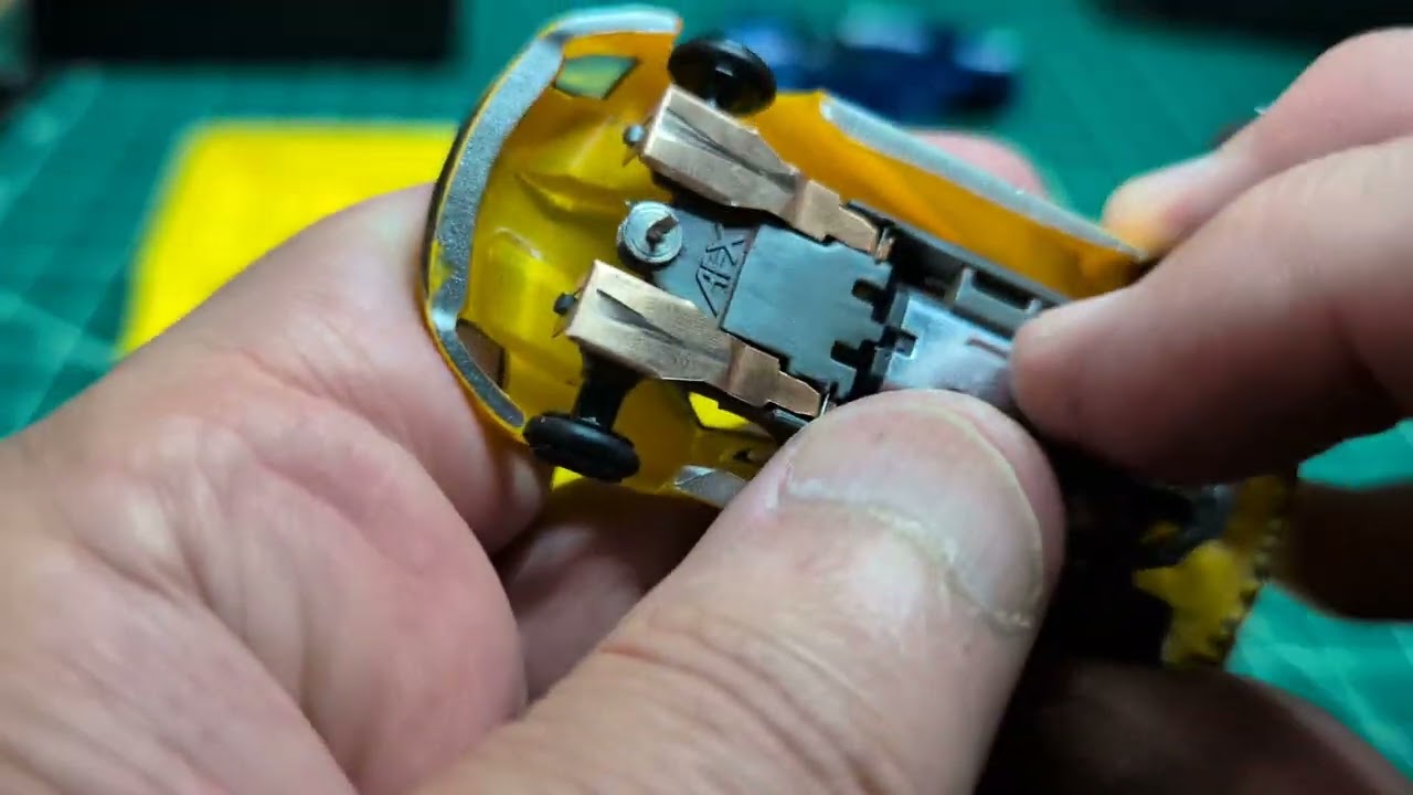 Jag Hobbies Mega G Plus replacement motor assembly with simplified circuit board.