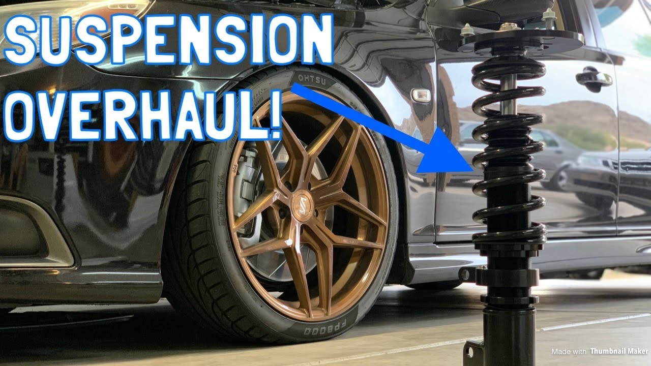 Brand New Maptun Suspension on My Saab 9-3 Turbo X!  - XT Coilover Install 🔥