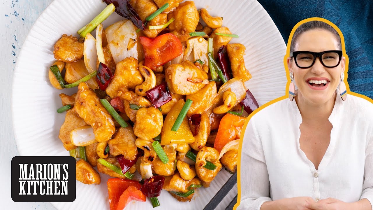 Make it BETTER than takeout.. Cashew Chicken Thai Style - Marion's Kitchen