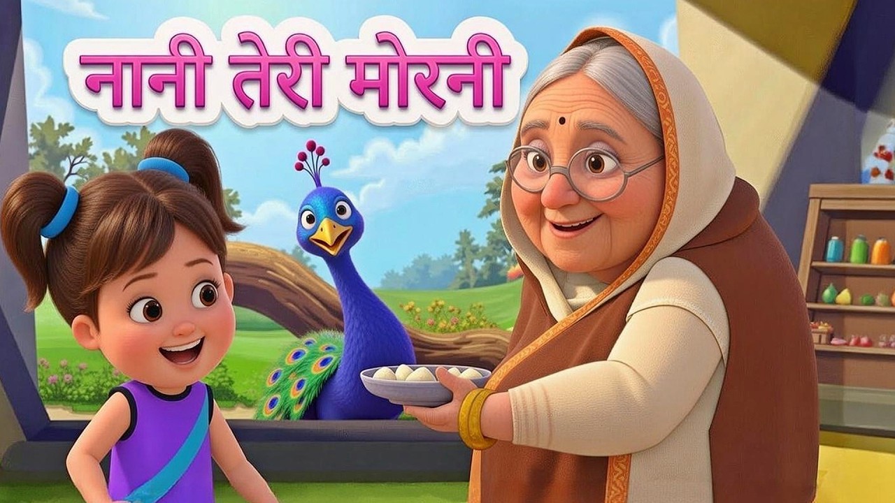 Nani Teri Morni | नानी तेरी मोरनी | Nani Teri Morni Ko Mor Le Gaye Song |Hindi Rhyme | Nursery Rhyme