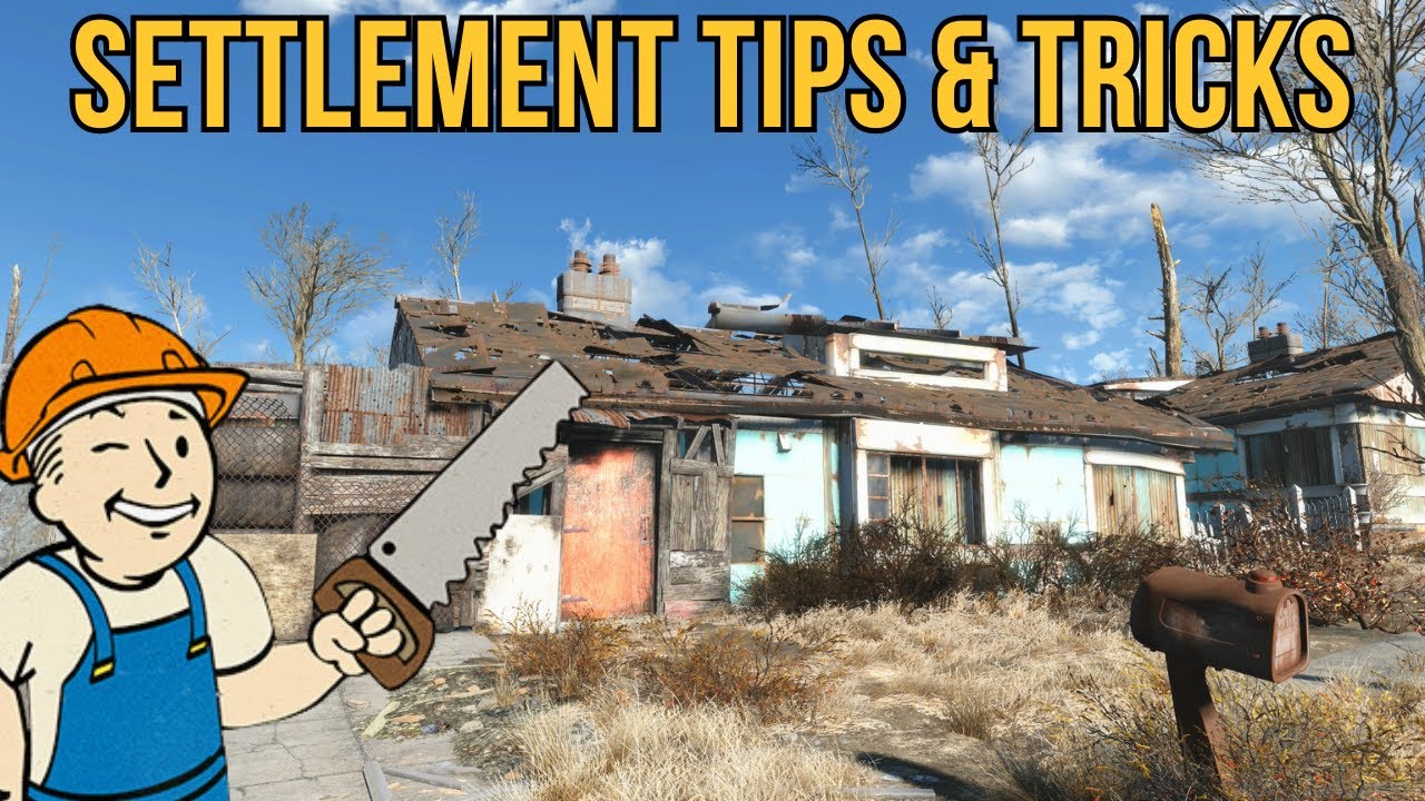 Советы и рекомендации по строительству поселений в Fallout 4 БЕЗ МОДОВ