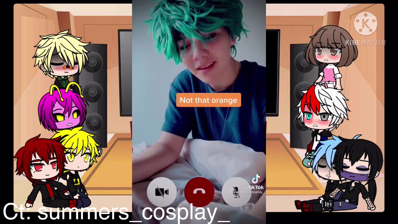 BNHA react to Izuku | Dead Deku AU | Bakudeku