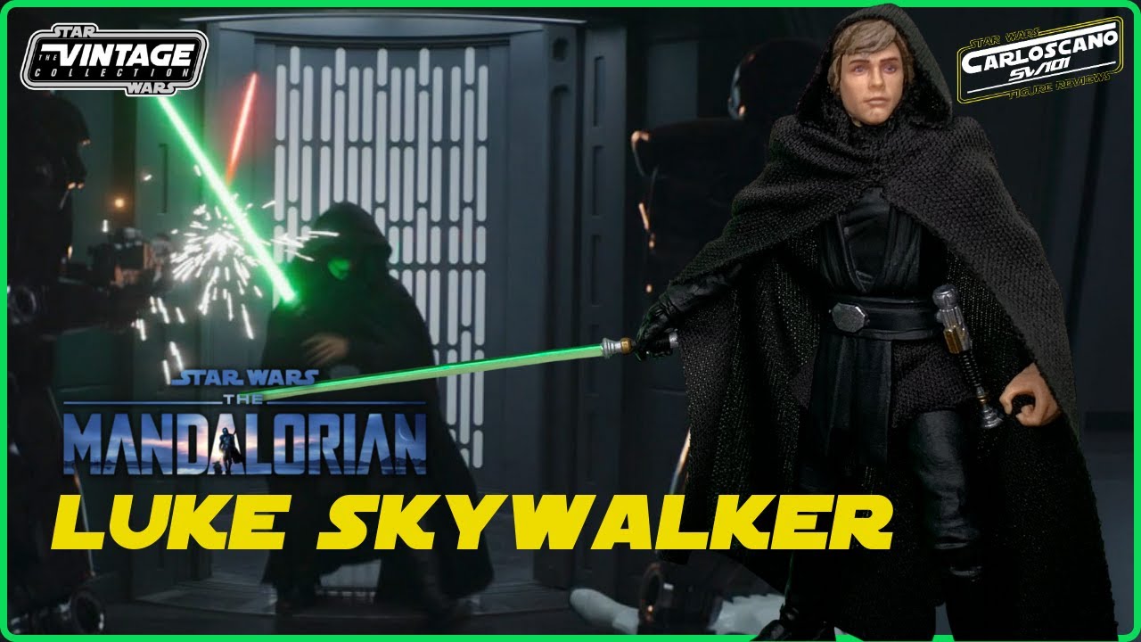 🟢LUKE SKYWALKER - Crucero Ligero Imperial | THE MANDALORIAN (The Vintage Collection) FIGURA ÉPICA!