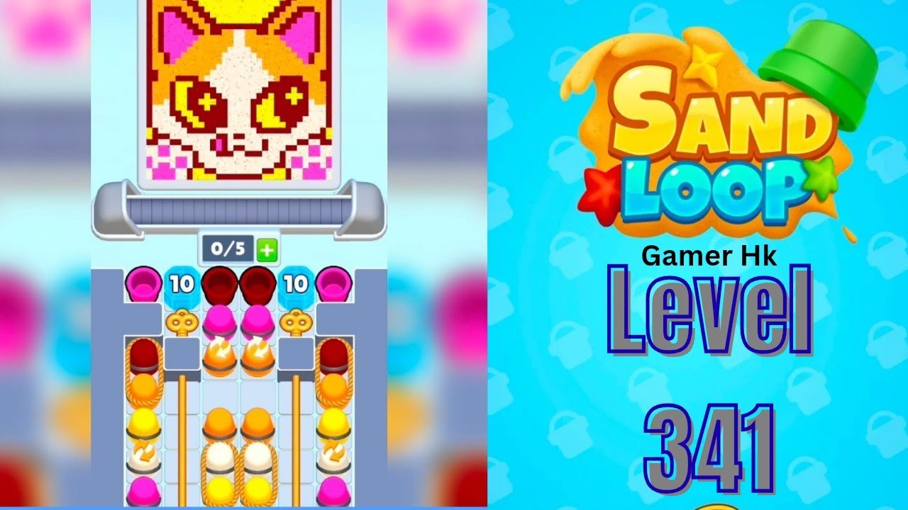 Sand loop level 341 Walkthrough Solution 
