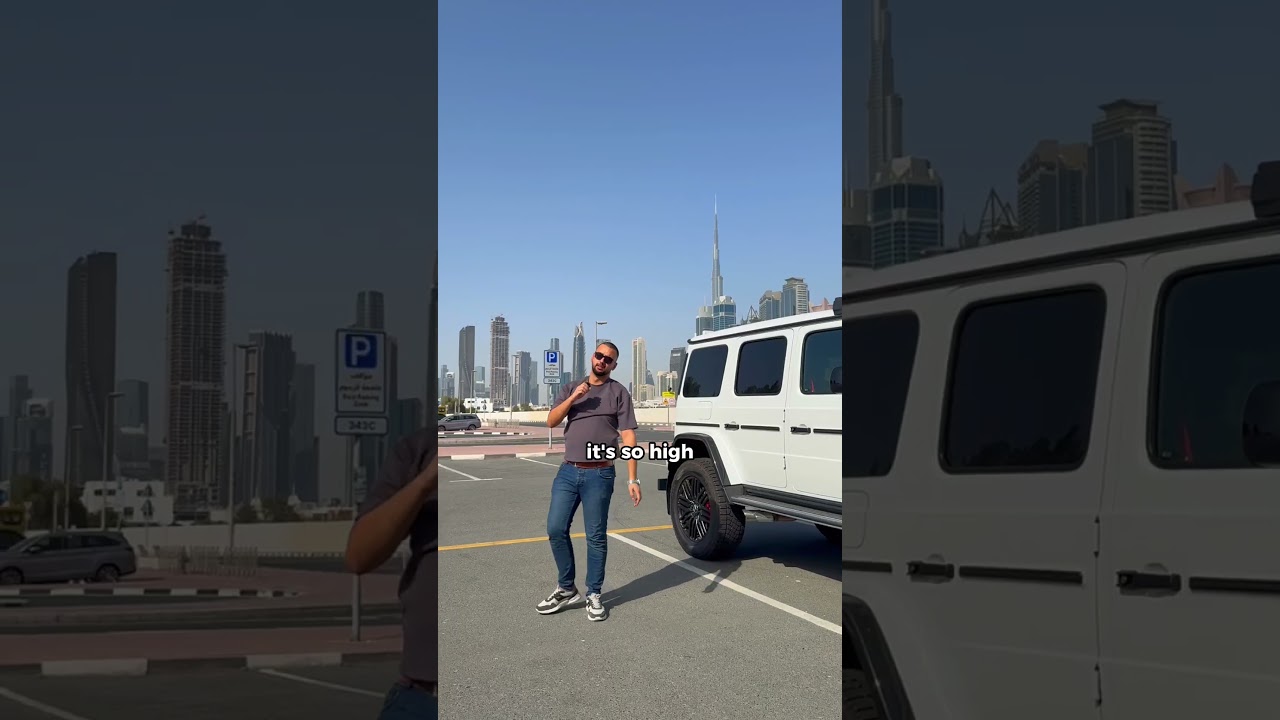 Have you ever seen the G63 4x4 Squared in real life? #oneclickdrive #g63 #g63squared