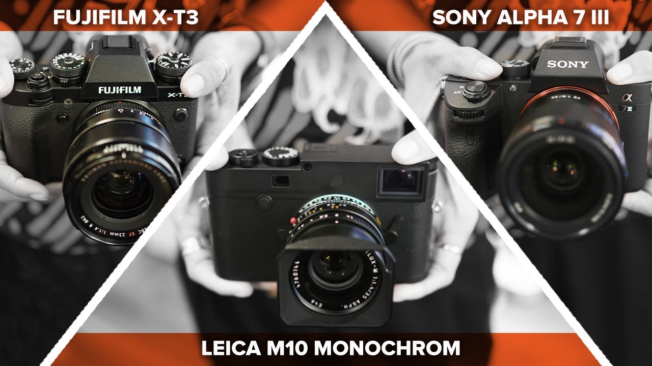 Black & White Test - Leica M10 Monochrom vs. Fujifilm vs. Sony
