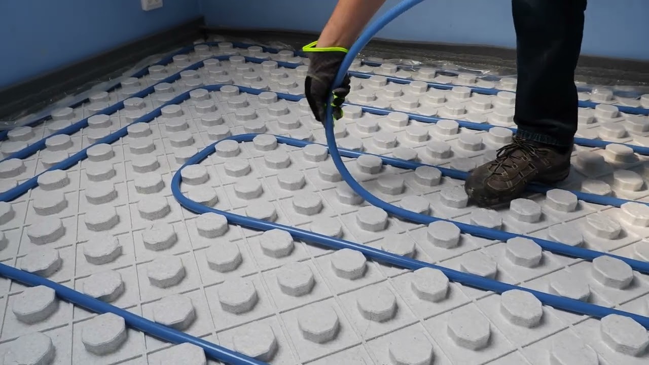 THERMOFLOOR ŠILDOMŲ GRINDŲ MONTAVIMAS DIY 2 PATIEMS