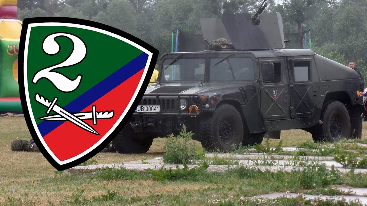 2 Hrubieszowski Pułk Rozpoznawczy - pokaz dynamiczny