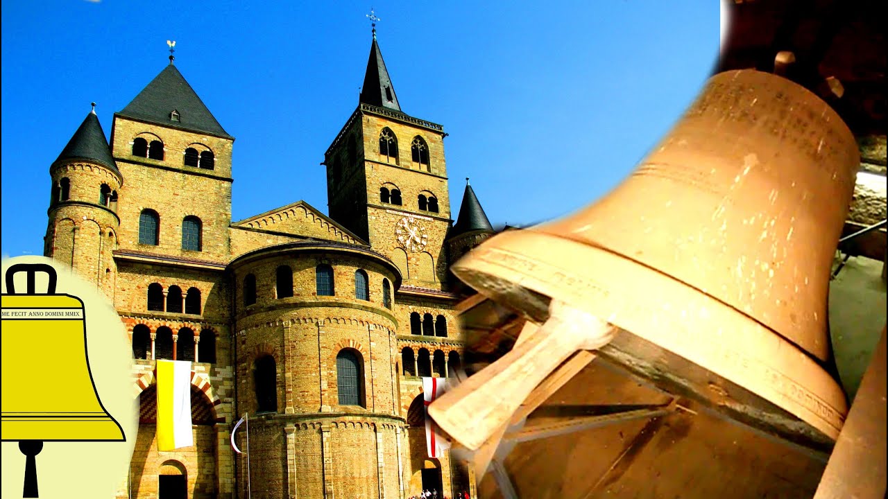 Trier St. Peter Dom: Glocken Fis&deg; & A&deg; der Katholische Kirche (HD & Better sound quality)
