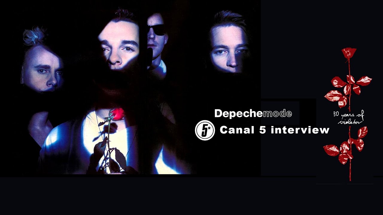 Depeche Mode Canal 5 Mexico | Dave Gahan & Alan Wilder Interview | 30 years of Violator