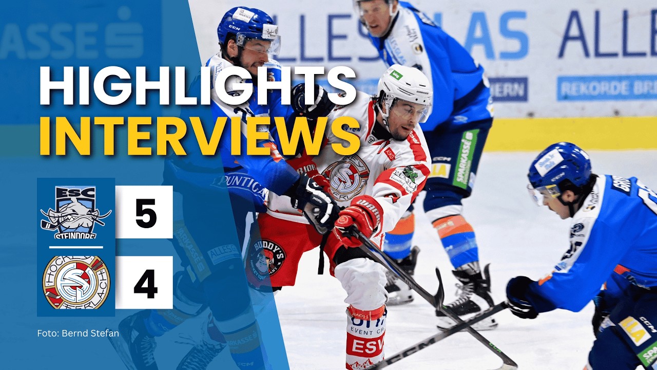 ESC Steindorf vs. ESV Ferlach Highlights 5:4