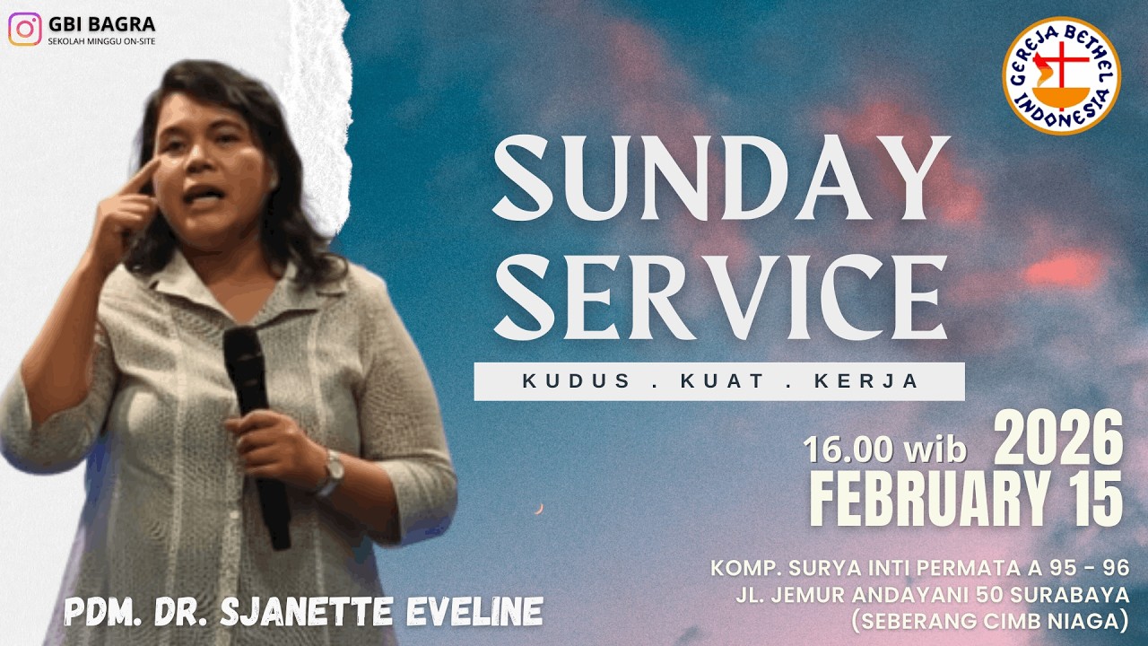Ibadah Raya GBI Bahtera Anugrah | Pdm. Dr. Sjanette Eveline