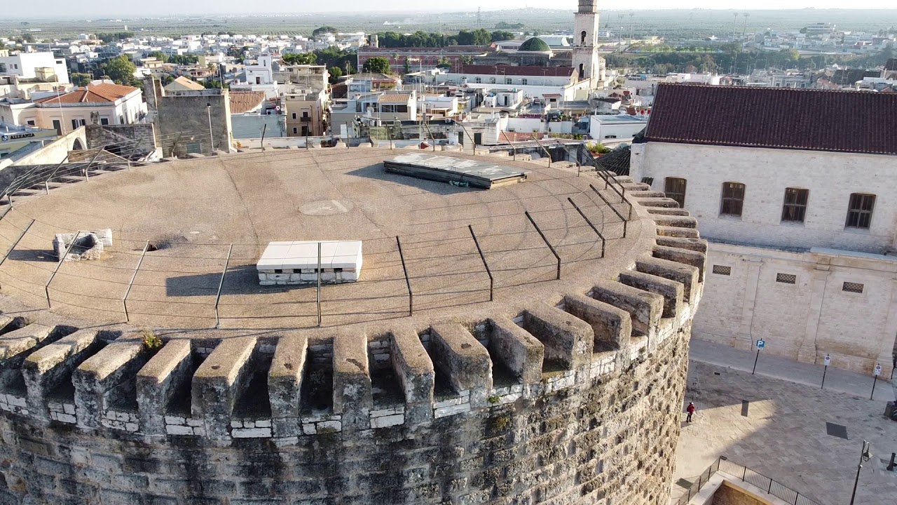 Bitonto vista dall'occhio del drone