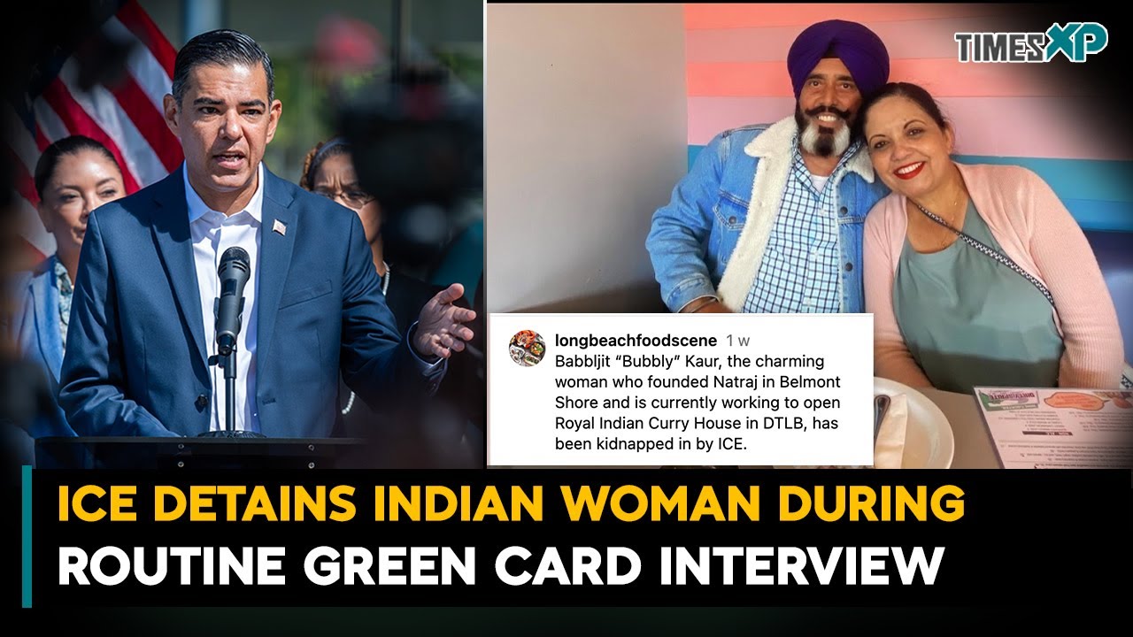 ICE Detains Indian Woman During ROUTINE U.S. Green Card Interview| Indians In The U.S.