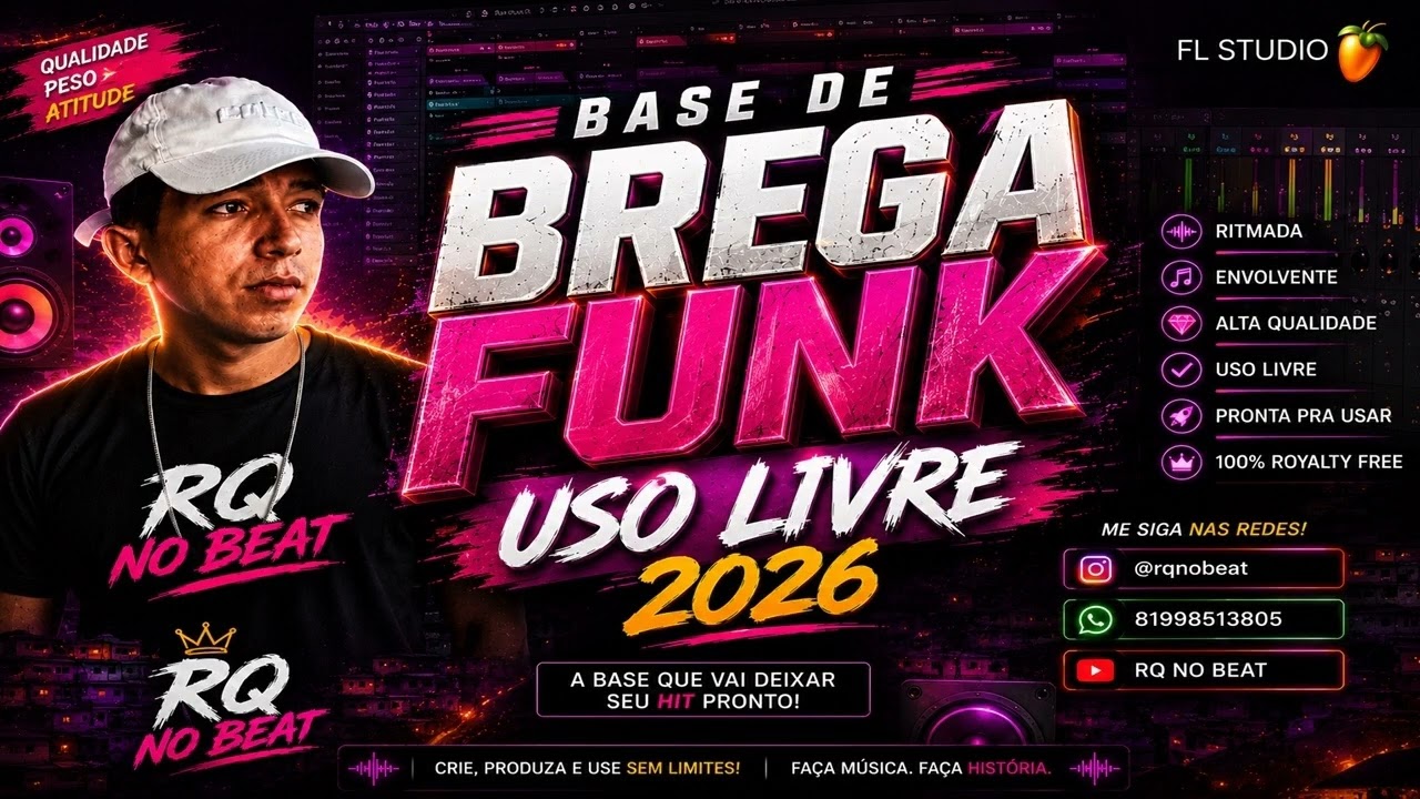 BASE BREGA FUNK USO LIVRE 2026 - RQ NO BEAT