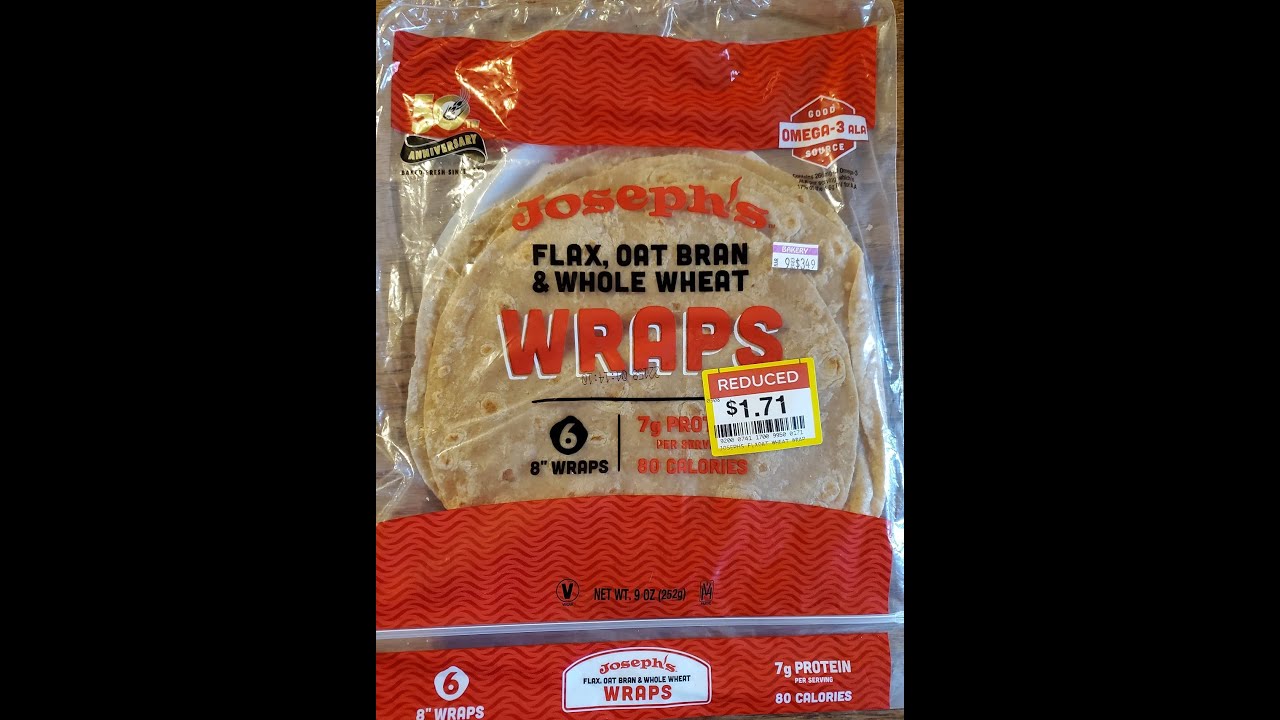 Joseph's Flax, Oat Bran & Whole Wheat Wraps Review