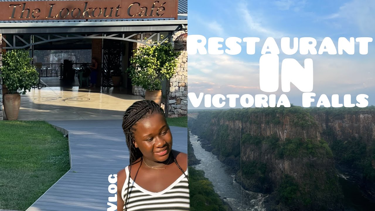 A restaurant  with a Breathtaking😮‍💨 View In Victoria Falls Zimbabwe🇿🇼 #ThelookoutCafe