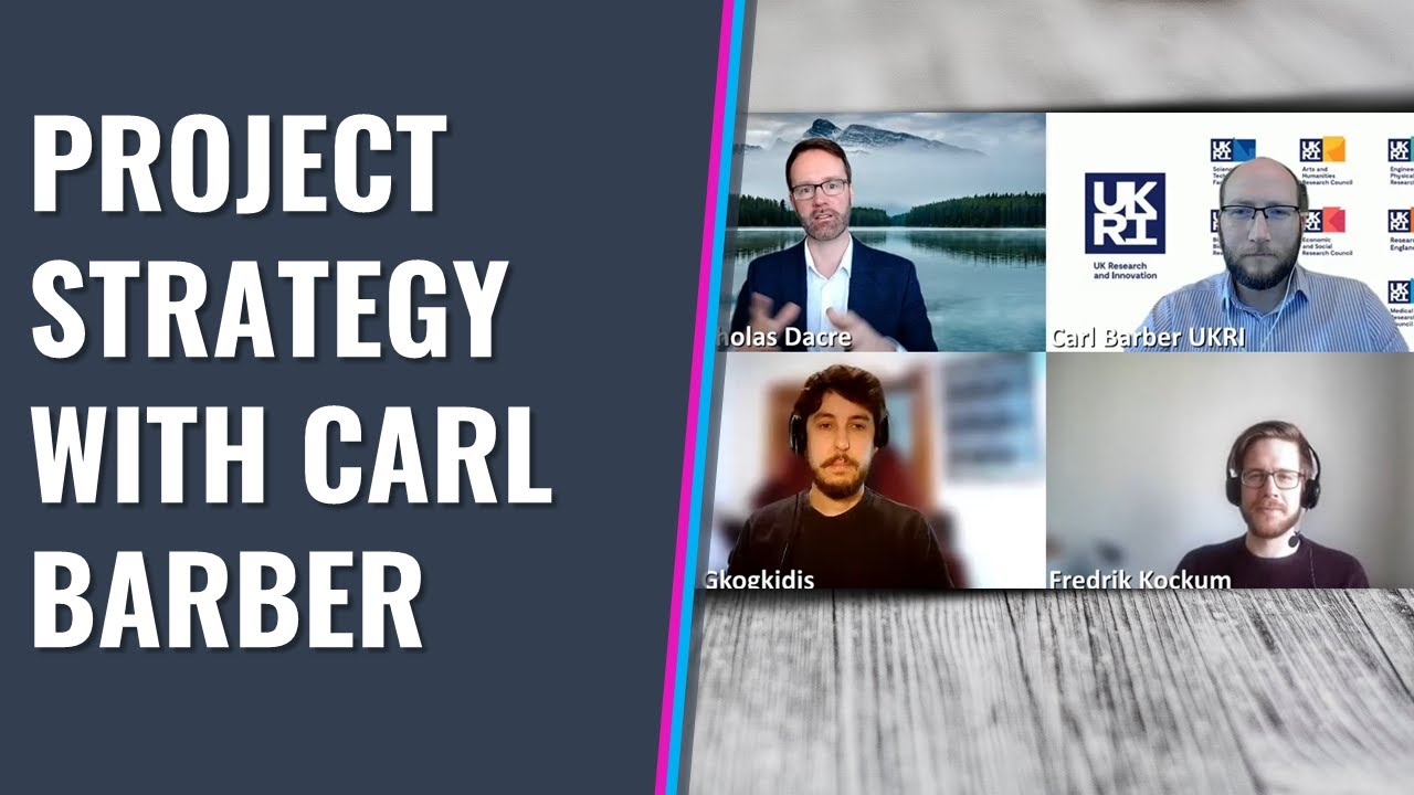 Project Strategy with Carl Barber #UKRI #UKFRS #ProjectManagement #ProjectStrategy #ProjectSuccess