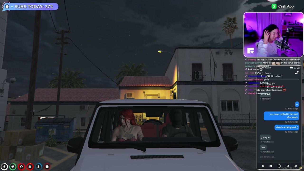 Marty talks to April and asks to Leave CG & join GG to gets Money | Nopixel 3.0