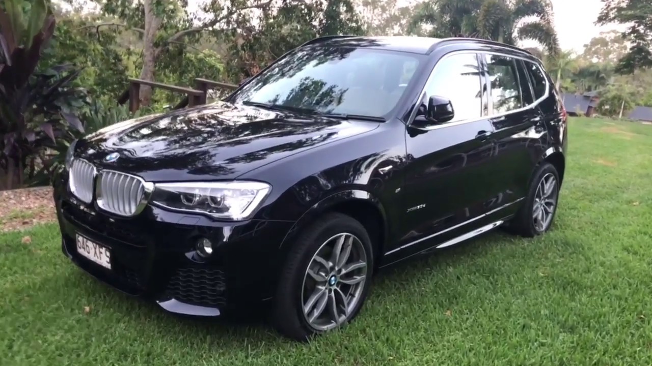 2017 BMW X3 30d start up and tour